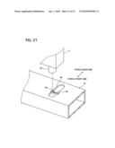 HEAT EXCHANGER SUPPORTING STRUCTURE AND VEHICLE FRONT STRUCTURE diagram and image