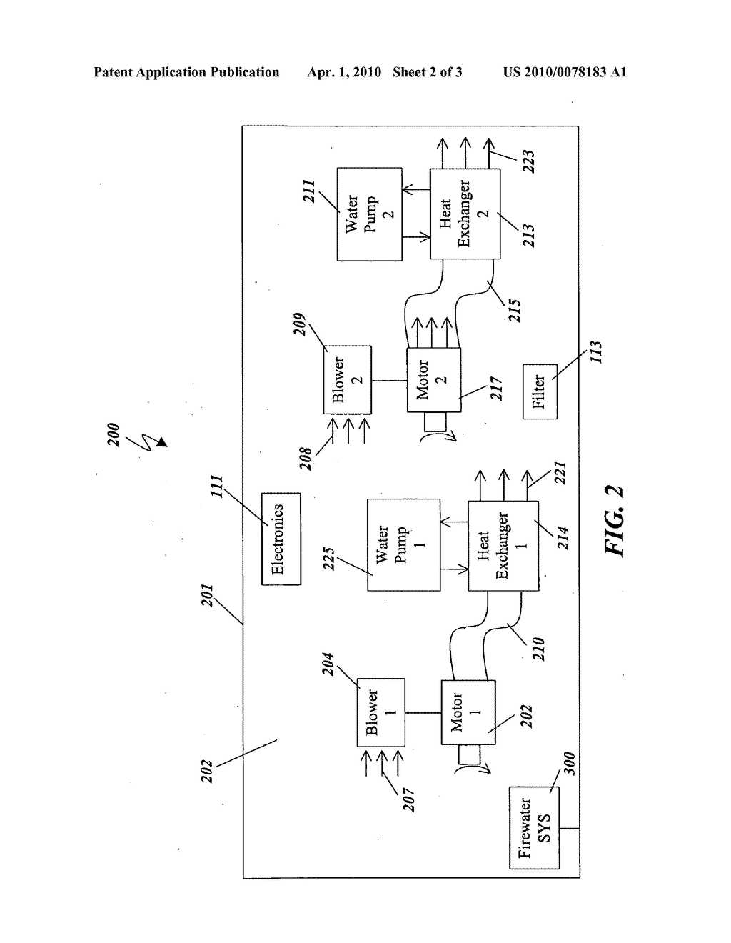 System and method for supplying sea water during fire fighting operations on a naval vessel - diagram, schematic, and image 03