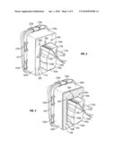 Environmentally Sealed Wiring Device with Removable Weather-Resistant Cover diagram and image