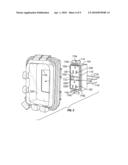 Environmentally Sealed Wiring Device with Removable Weather-Resistant Cover diagram and image