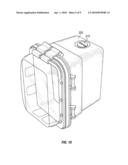 Environmentally Sealed Wiring Device with Removable Weather-Resistant Cover diagram and image