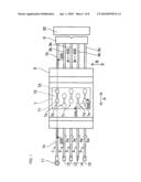 WATER STOPPING STRUCTURE OF ELECTRIC WIRE AND MARINE VESSEL PROPULSION DEVICE diagram and image