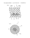 WATER STOPPING STRUCTURE OF ELECTRIC WIRE AND MARINE VESSEL PROPULSION DEVICE diagram and image