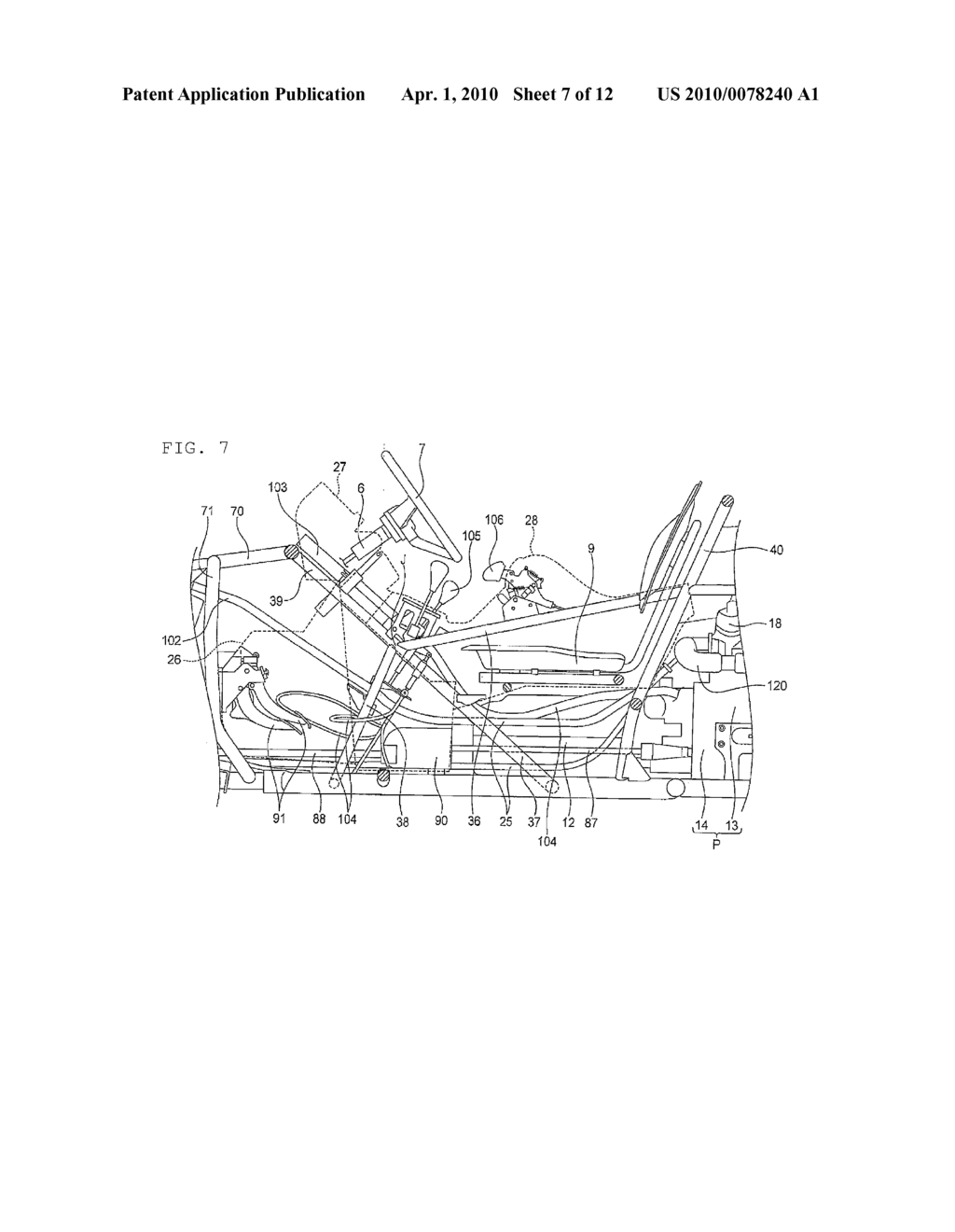 INTAKE STRUCTURE OF VEHICLE - diagram, schematic, and image 08