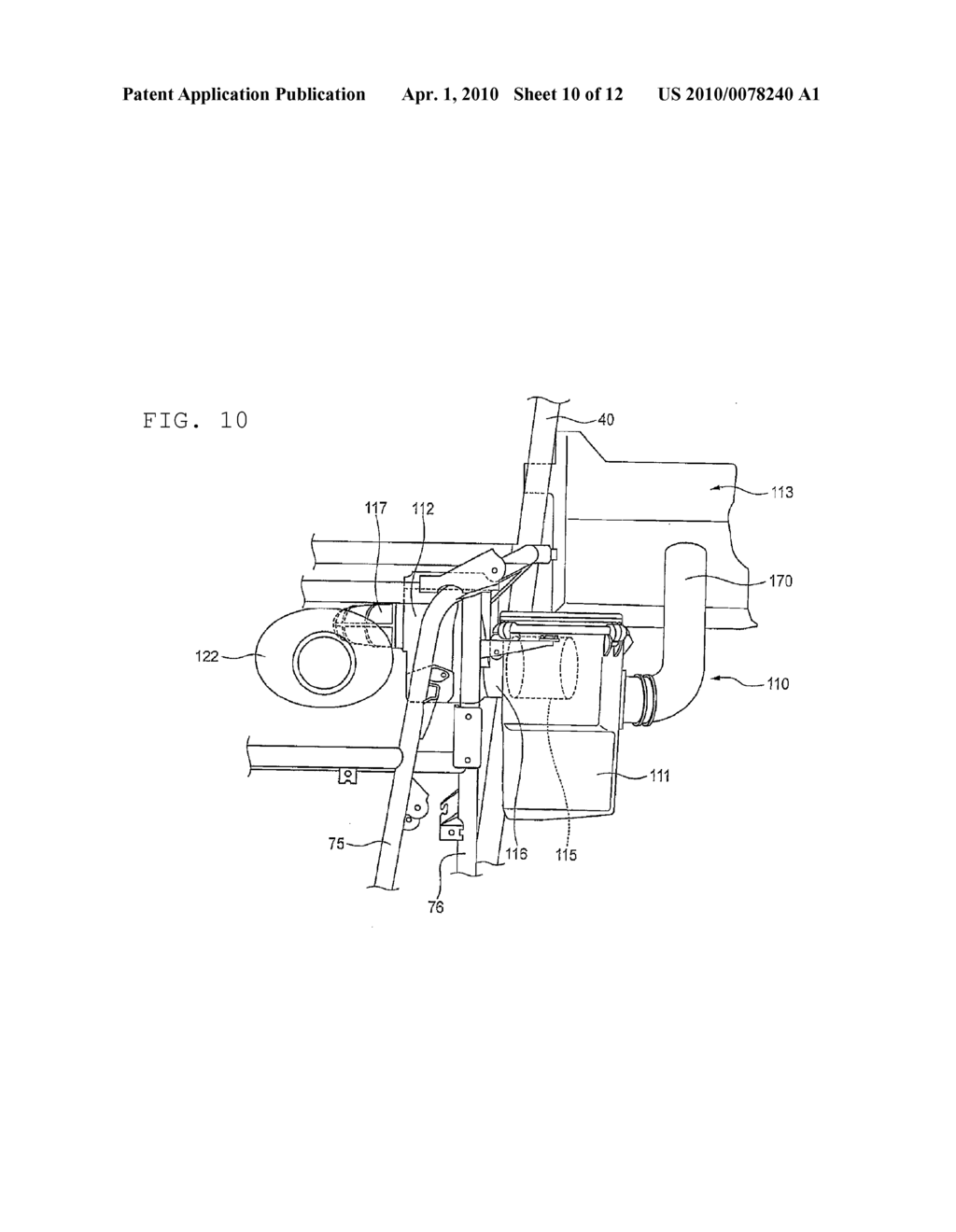 INTAKE STRUCTURE OF VEHICLE - diagram, schematic, and image 11