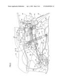 CANISTER MOUNTING STRUCTURE FOR MOTORCYCLE AND MOTORCYCLE diagram and image