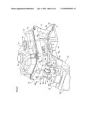 CANISTER MOUNTING STRUCTURE FOR MOTORCYCLE AND MOTORCYCLE diagram and image