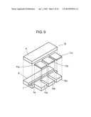 COMPONENT SEPARATING DEVICE AND CHEMICAL ANALYSIS DEVICE USING THE SAME diagram and image