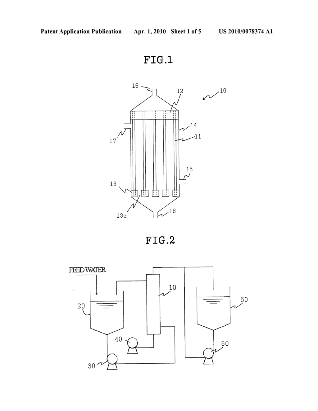 ALIGNMENT APPARATUS FOR EXTERNAL PRESSURE TYPE MODULE AND FILTERING SYSTEM COMPRISING THE SAME - diagram, schematic, and image 02