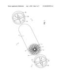 Spiral crossflow filter diagram and image