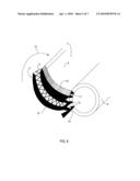 Spiral crossflow filter diagram and image