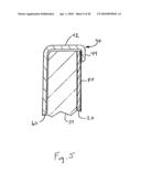 COOLER HAVING EDGE PROTECTED GRAPHICS SHEET diagram and image