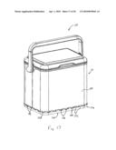 COOLER HAVING EDGE PROTECTED GRAPHICS SHEET diagram and image