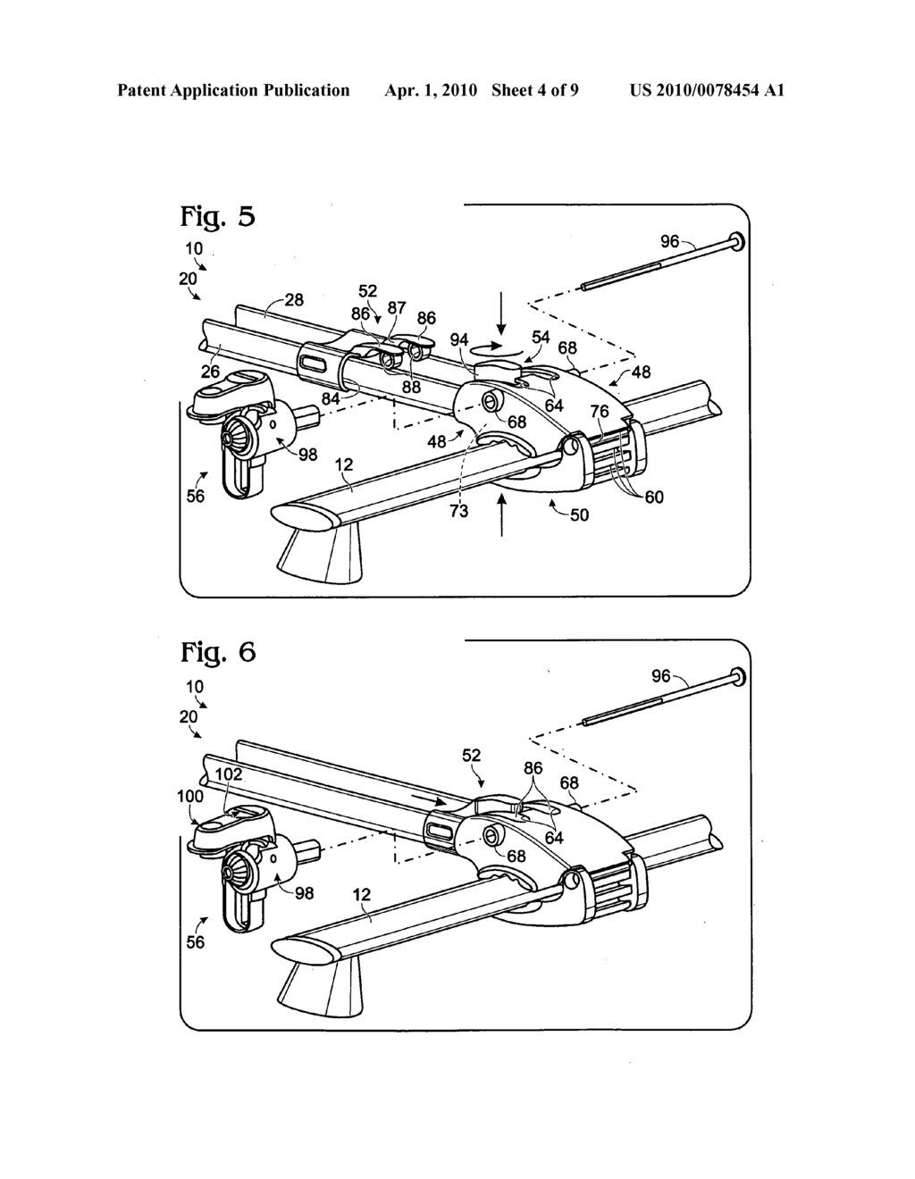 BICYCLE CARRIER WITH FORK MOUNT AND UNIVERSAL CROSSBAR CLAMP - diagram, schematic, and image 05