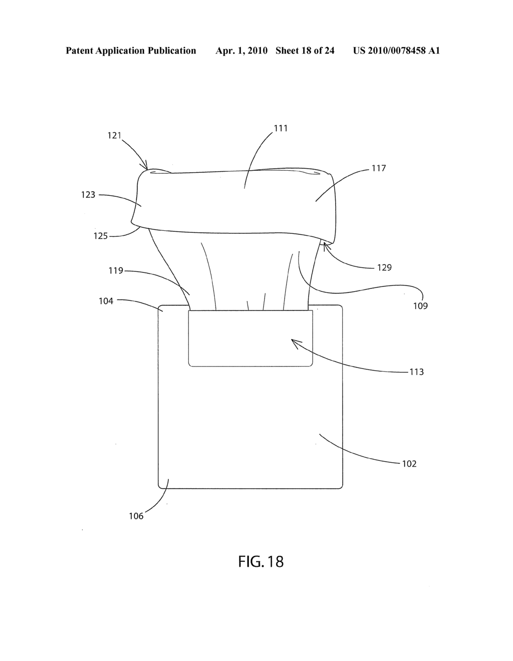 CUSHION WITH INTEGRAL PROTECTIVE COVERING - diagram, schematic, and image 19