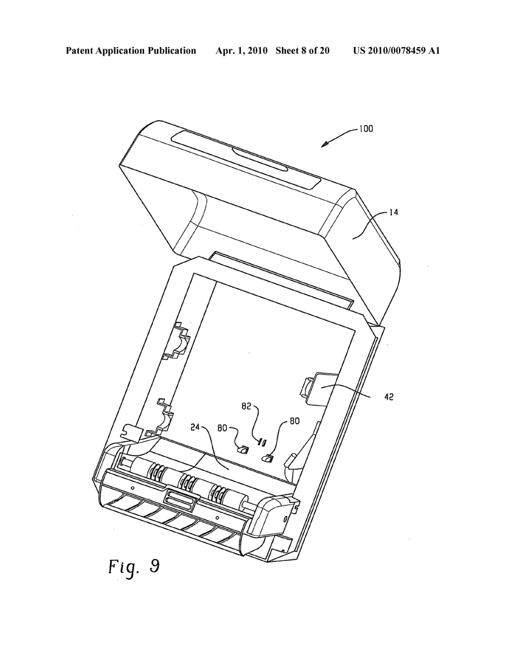 ELECTRONIC DISPENSER FOR DISPENSING SHEET PRODUCTS - diagram, schematic, and image 09