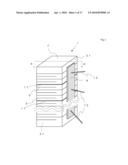 Laminated piezolectric element, jetting device provided with the laminated piezoelectric element and fuel jetting system diagram and image