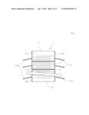 Laminated piezolectric element, jetting device provided with the laminated piezoelectric element and fuel jetting system diagram and image