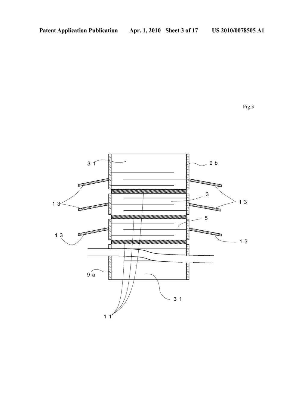 Laminated piezolectric element, jetting device provided with the laminated piezoelectric element and fuel jetting system - diagram, schematic, and image 04