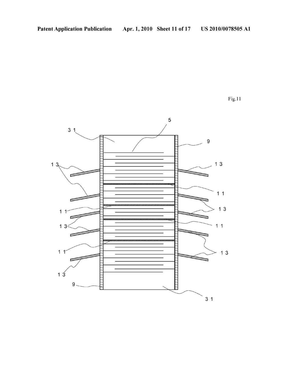 Laminated piezolectric element, jetting device provided with the laminated piezoelectric element and fuel jetting system - diagram, schematic, and image 12