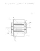 Laminated piezolectric element, jetting device provided with the laminated piezoelectric element and fuel jetting system diagram and image