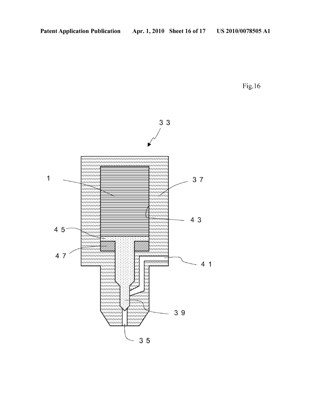 Laminated piezolectric element, jetting device provided with the laminated piezoelectric element and fuel jetting system - diagram, schematic, and image 17