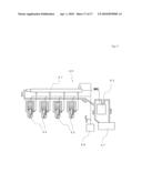 Laminated piezolectric element, jetting device provided with the laminated piezoelectric element and fuel jetting system diagram and image