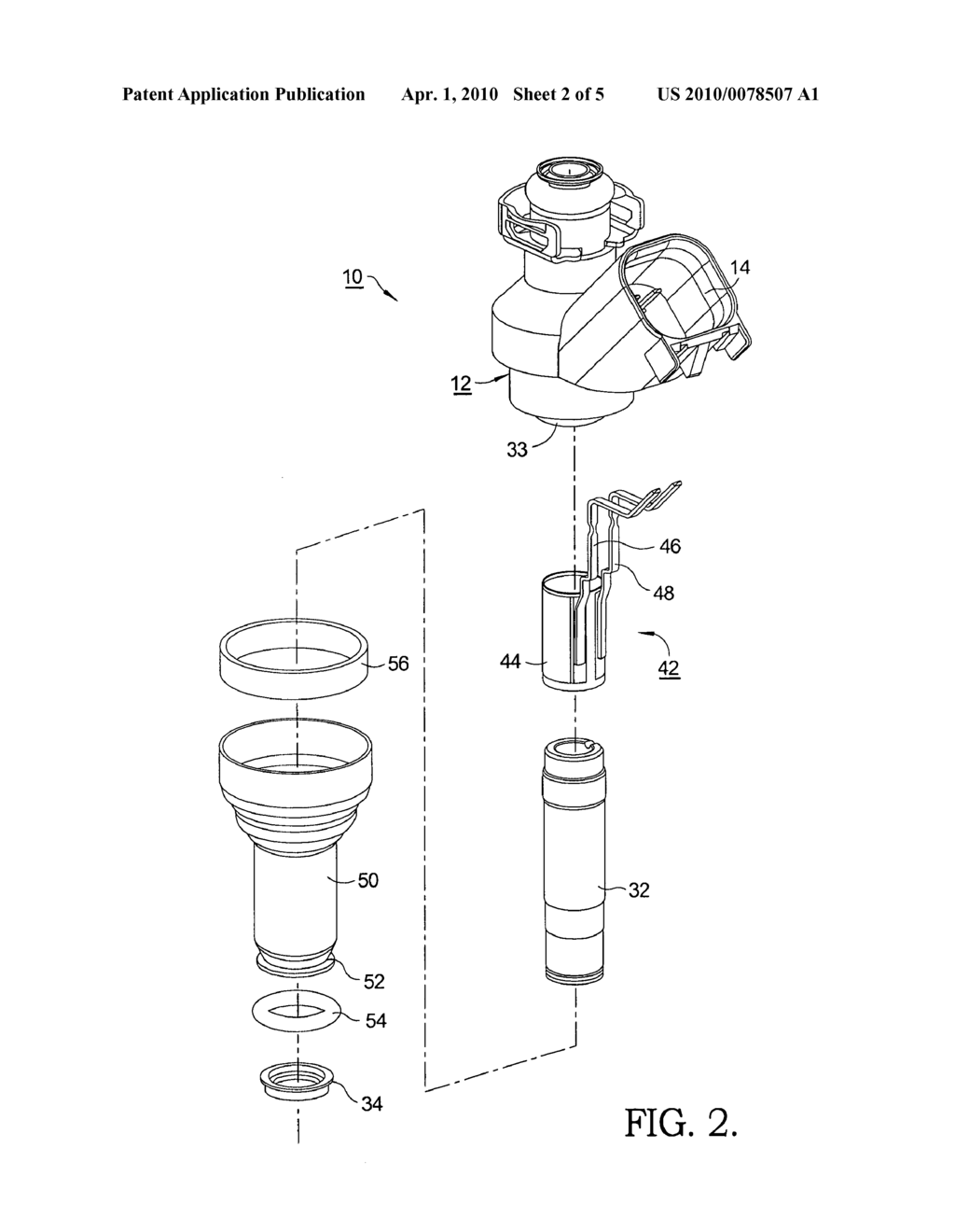 Heated and insulated fuel injector - diagram, schematic, and image 03