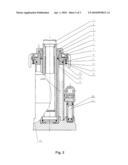 HYDRAULIC JACK FOR LONG-TERM SUPPORT diagram and image