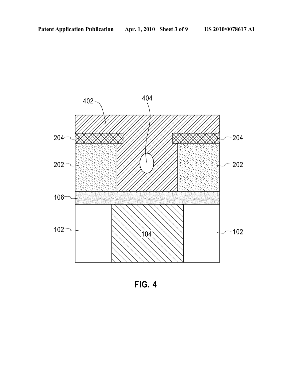 METHOD TO REDUCE A VIA AREA IN A PHASE CHANGE MEMORY CELL - diagram, schematic, and image 04