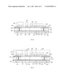 Substrate structure with die embedded inside and dual build-up layers over both side surfaces and method of the same diagram and image