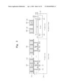 SEMICONDUCTOR MEMORY DEVICE WITH POWER DECOUPLING CAPACITORS AND METHOD OF FABRICATION diagram and image