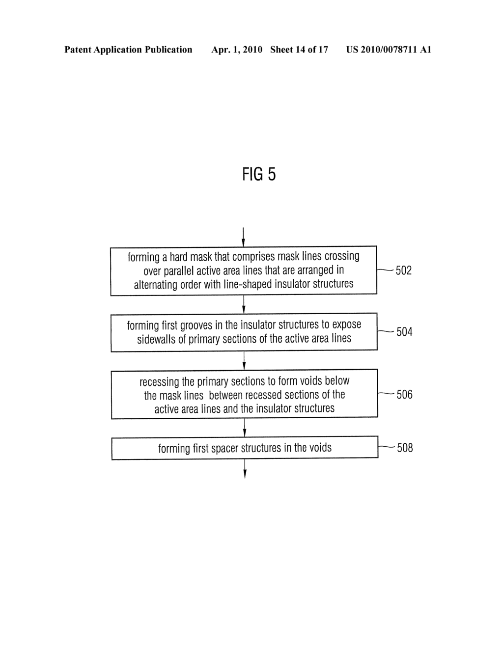 METHOD OF MANUFACTURING INTEGRATED CIRCUITS INCLUDING A FET WITH A GATE SPACER - diagram, schematic, and image 15