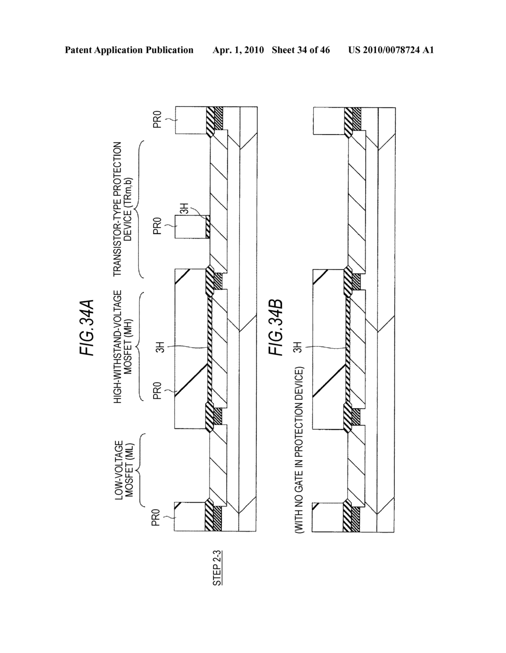 TRANSISTOR-TYPE PROTECTION DEVICE, SEMICONDUCTOR INTEGRATED CIRCUIT, AND MANUFACTURING METHOD OF THE SAME - diagram, schematic, and image 35