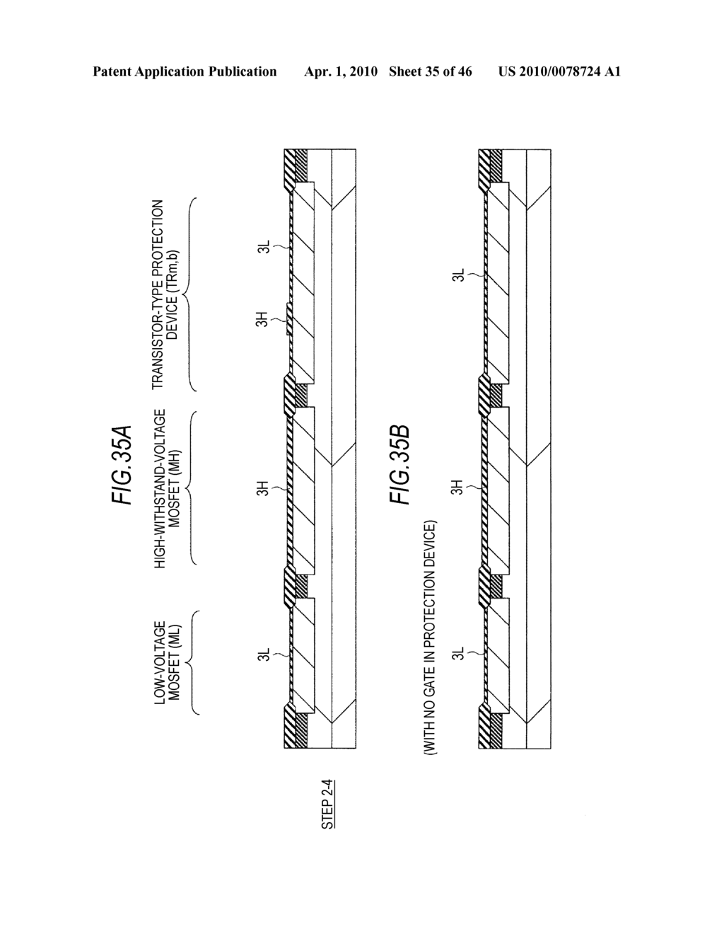 TRANSISTOR-TYPE PROTECTION DEVICE, SEMICONDUCTOR INTEGRATED CIRCUIT, AND MANUFACTURING METHOD OF THE SAME - diagram, schematic, and image 36