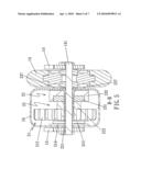 Scooter with driving mechanism diagram and image