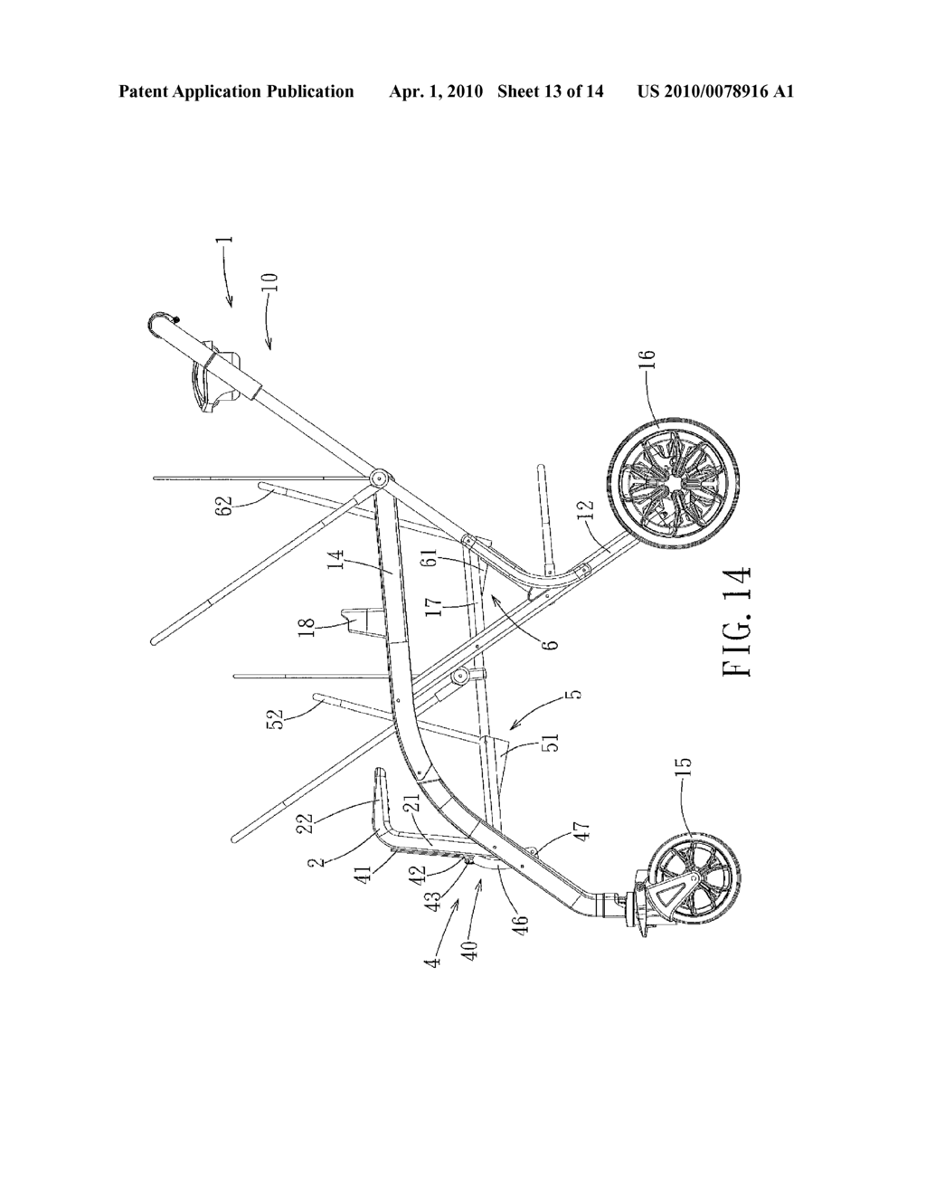 STROLLER CONNECTABLE WITH A CAR SEAT - diagram, schematic, and image 14