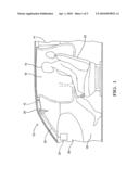 Inflator bottle for combustible gas mixture diagram and image