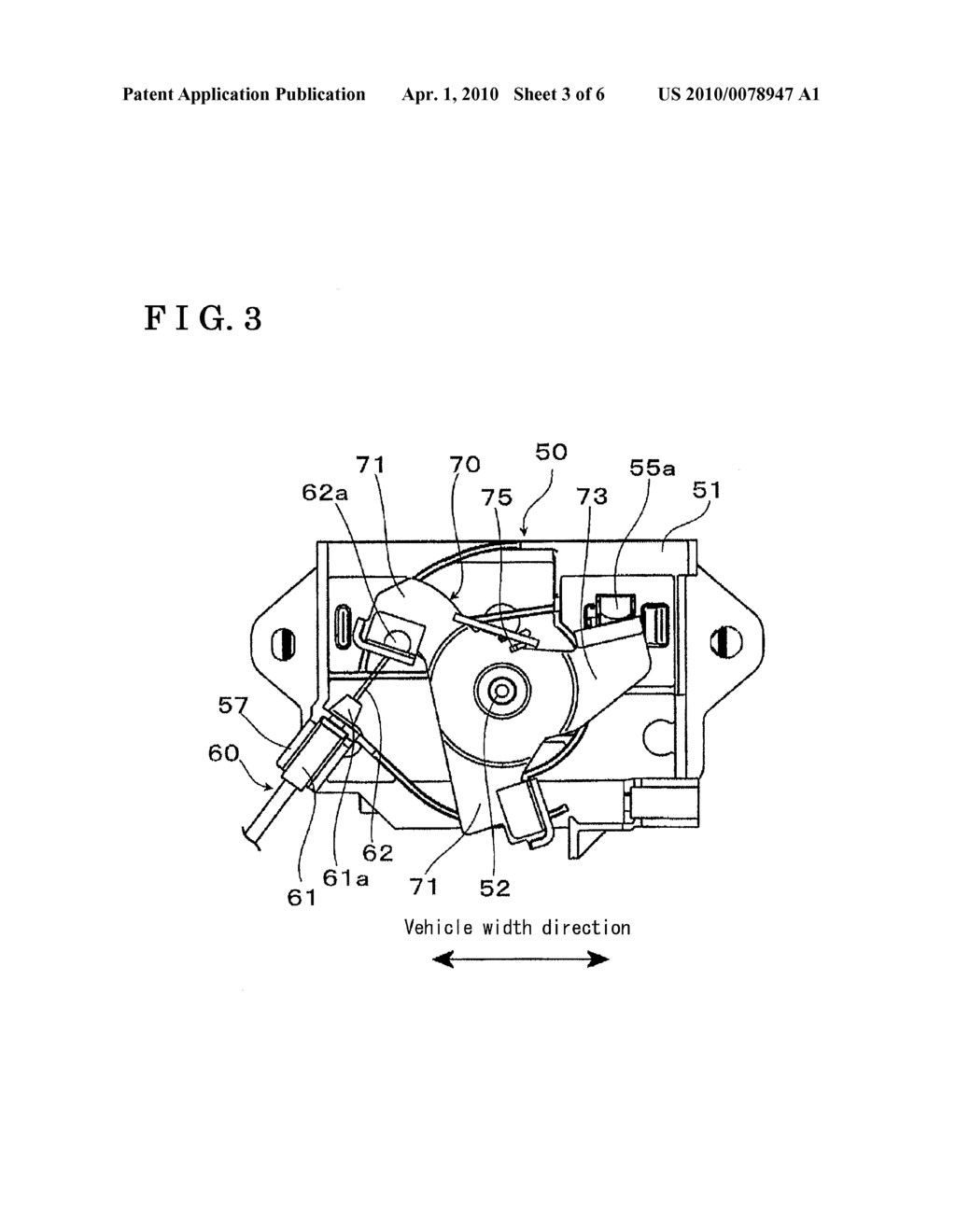 DOOR HANDLE FOR VEHICLE - diagram, schematic, and image 04