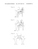 AUXILIARY CHAIR FOR IMPROVING POSTURE FOR USE WITH A CHAIR diagram and image