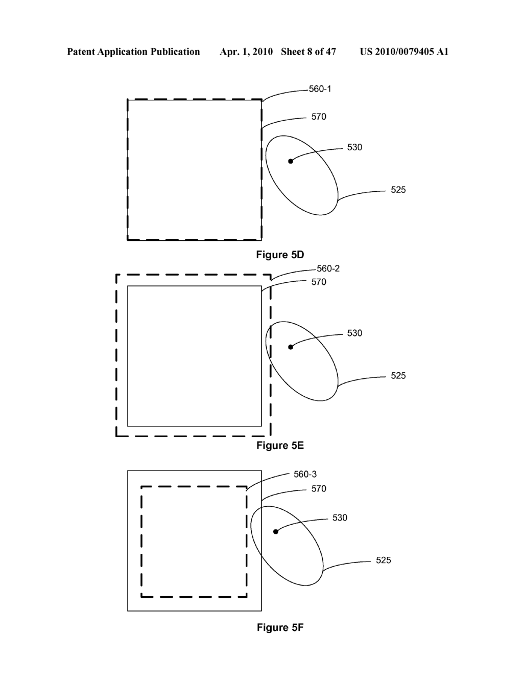 Touch Screen Device, Method, and Graphical User Interface for Moving On-Screen Objects Without Using a Cursor - diagram, schematic, and image 09