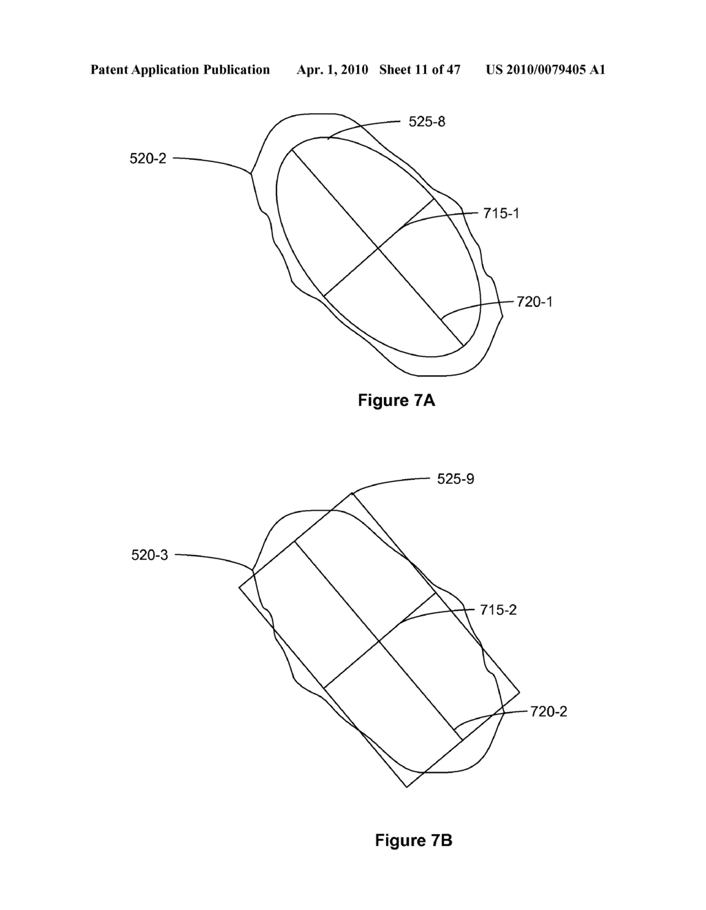 Touch Screen Device, Method, and Graphical User Interface for Moving On-Screen Objects Without Using a Cursor - diagram, schematic, and image 12