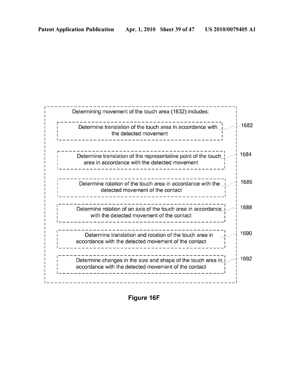 Touch Screen Device, Method, and Graphical User Interface for Moving On-Screen Objects Without Using a Cursor - diagram, schematic, and image 40