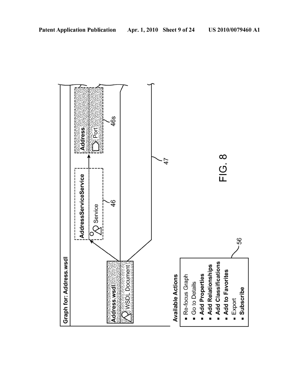  METHOD AND SYSTEM FOR GENERATING AND DISPLAYING AN INTERACTIVE DYNAMIC SELECTIVE VIEW OF MULTIPLY CONNECTED OBJECTS - diagram, schematic, and image 10