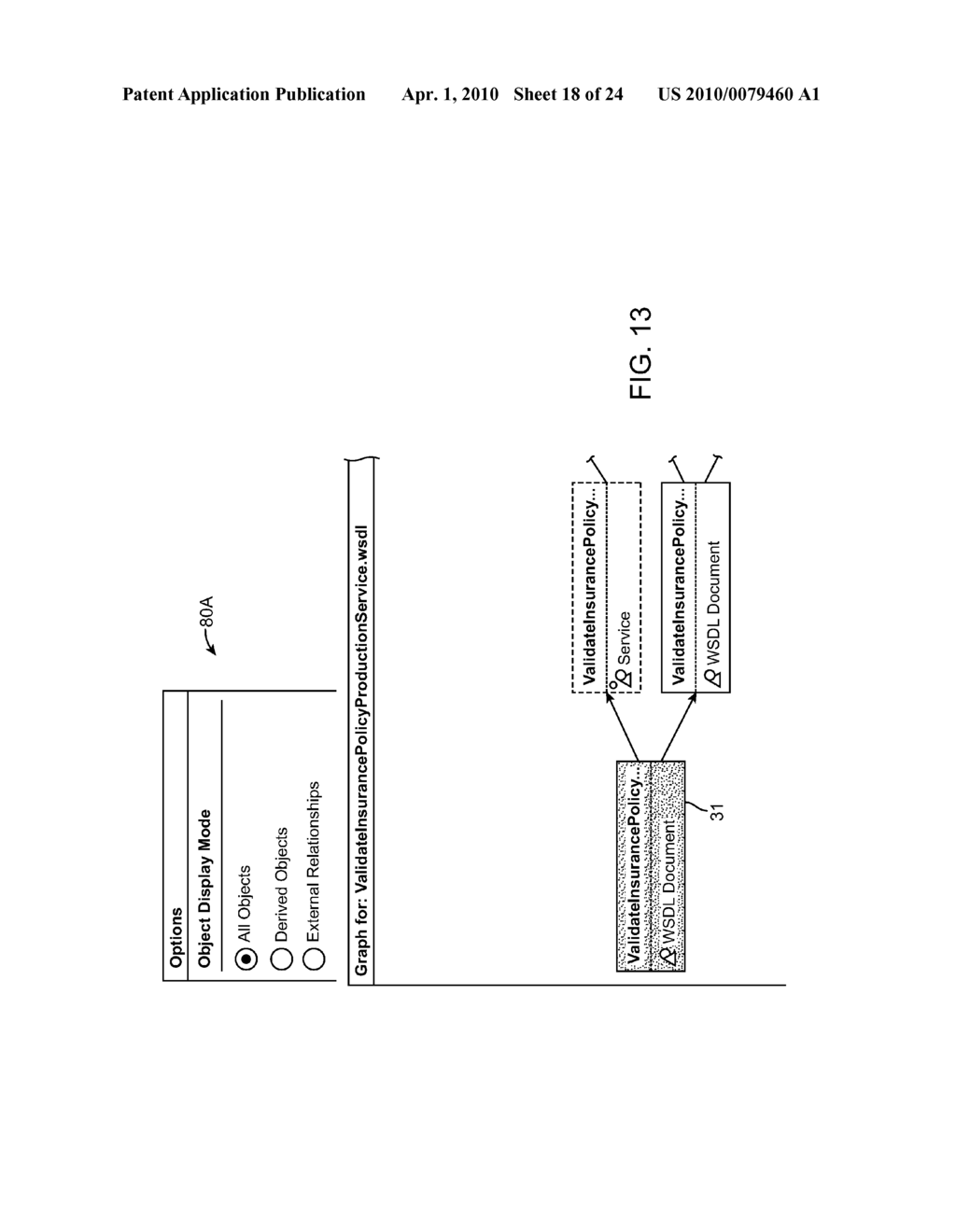  METHOD AND SYSTEM FOR GENERATING AND DISPLAYING AN INTERACTIVE DYNAMIC SELECTIVE VIEW OF MULTIPLY CONNECTED OBJECTS - diagram, schematic, and image 19