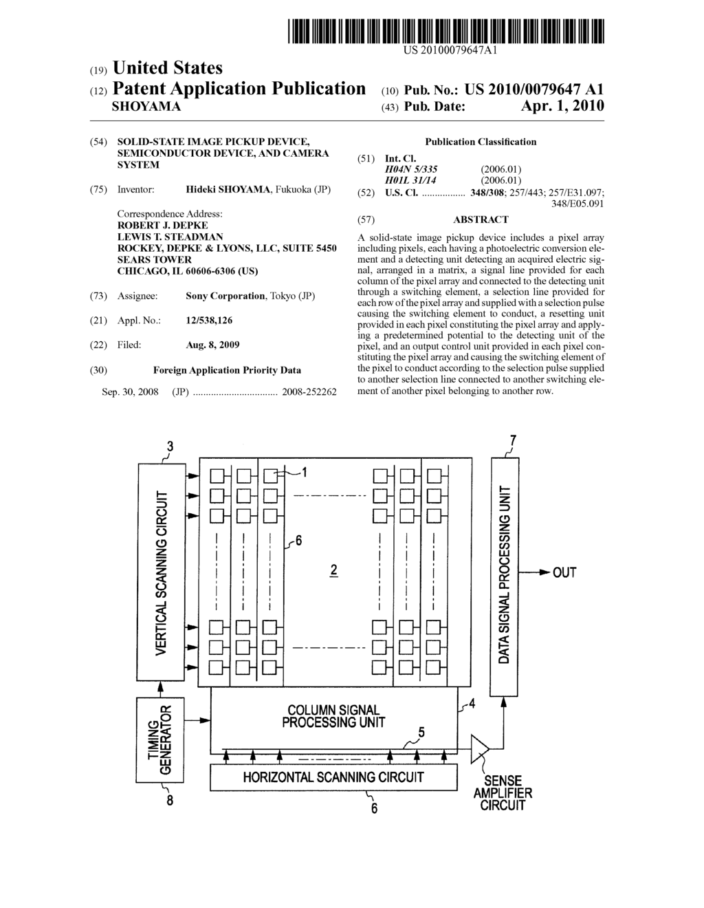 SOLID-STATE IMAGE PICKUP DEVICE, SEMICONDUCTOR DEVICE, AND CAMERA SYSTEM - diagram, schematic, and image 01