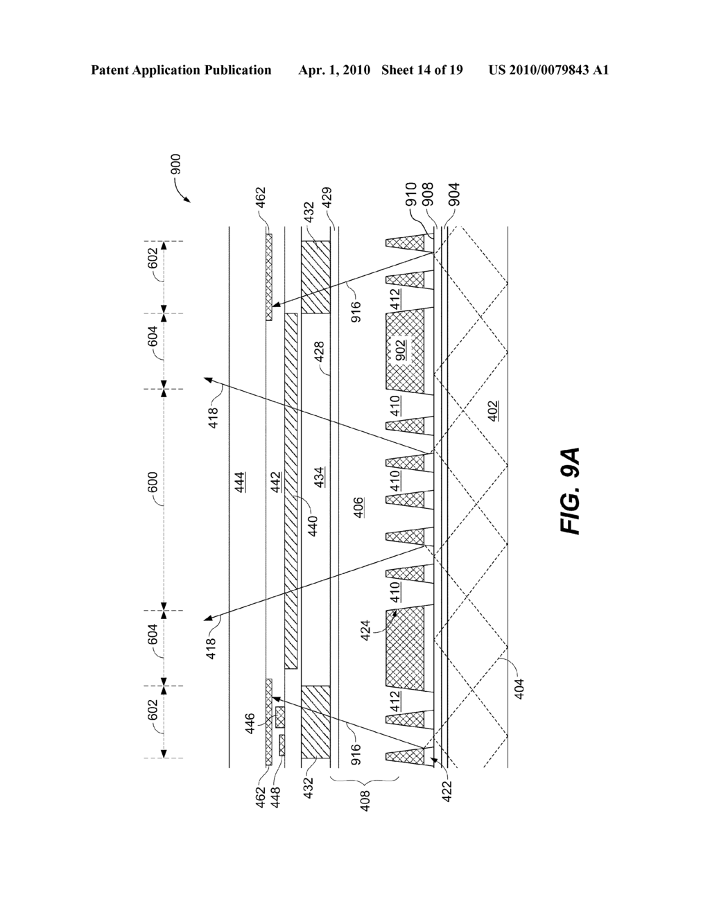 NORMALLY EMITTING PIXEL ARCHITECTURE FOR FRUSTRATED TOTAL INTERNAL REFLECTION DISPLAYS - diagram, schematic, and image 15