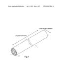 POLARIZING FIBER, POLARIZER, POLARIZING PLATE, LAMINATED OPTICAL FILM, AND IMAGE DISPLAY diagram and image