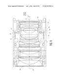 BACKLASH REDUCING DEVICE FOR AN OBJECTIVE LENS ASSEMBLY diagram and image