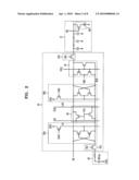 SEMICONDUCTOR MEMORY DEVICE HAVING BALANCING CAPACITORS diagram and image